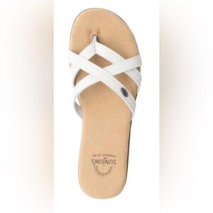 White BASS Sanjun sandals